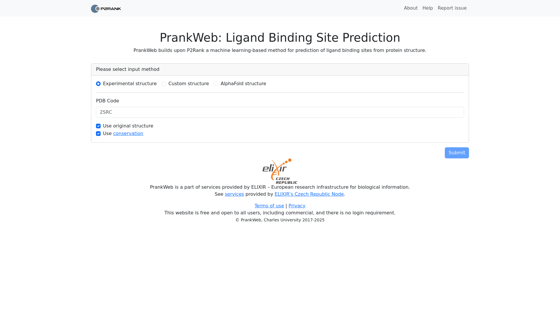 PrankWeb: PrankWeb 4: a modular web server for protein-ligand binding ...