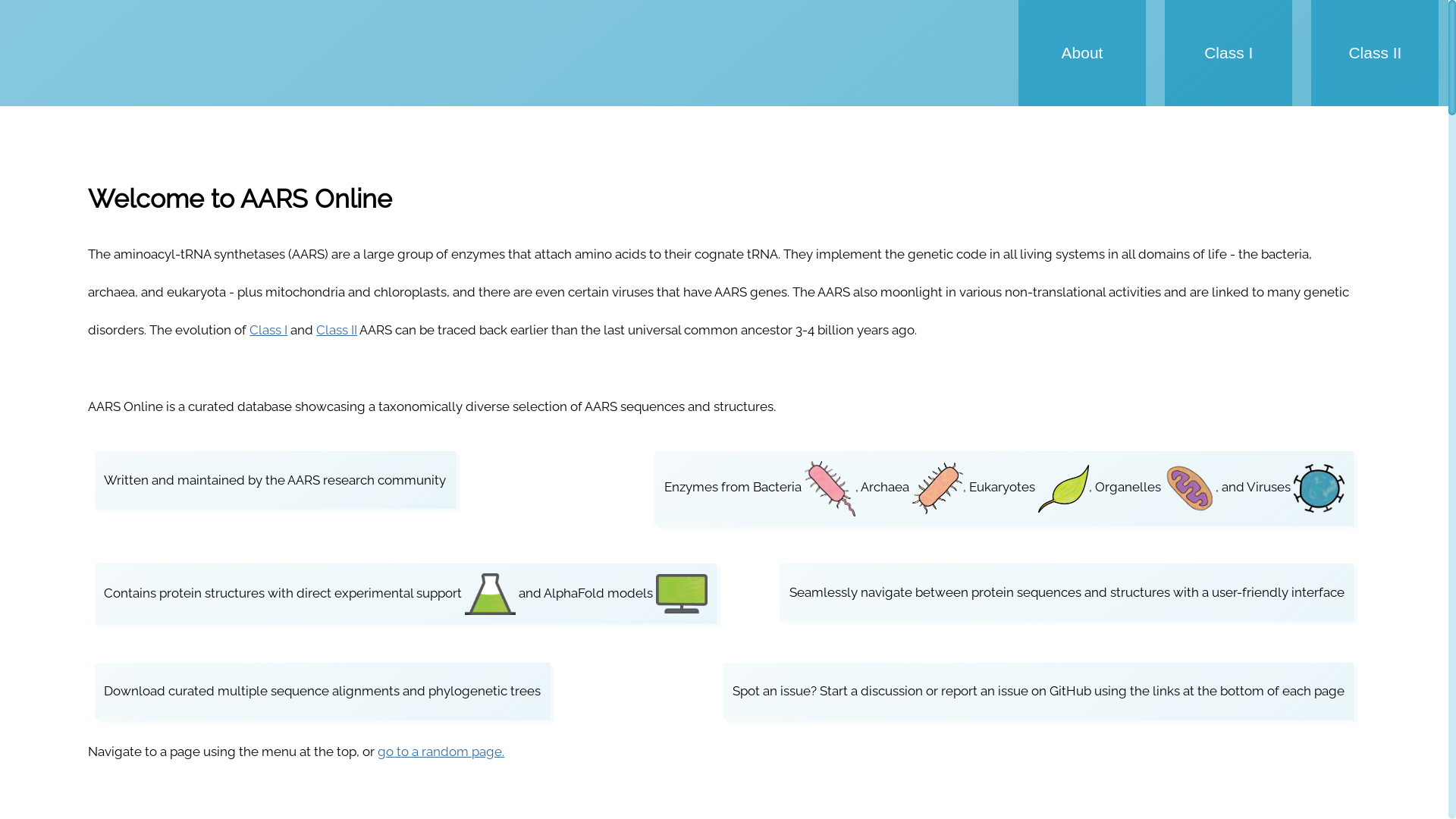 Function Aars AARS Online: A collaborative database on the structure, function, and ...