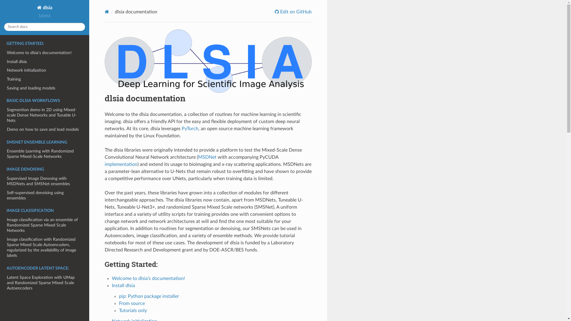 DLSIA: Deep Learning for Scientific Image Analysis. | BioTreasury