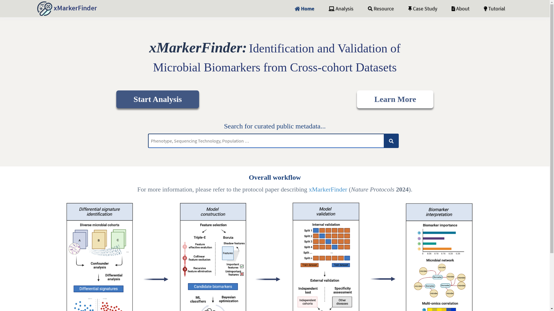 xMarkerFinder: Identification and validation of microbial biomarkers ...