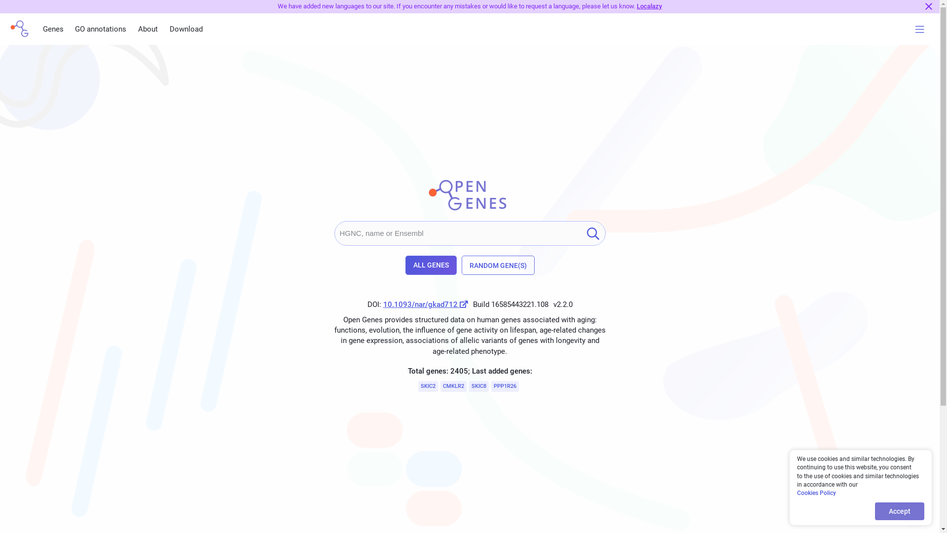 Open Genes: Open Genes-a new comprehensive database of human genes ...