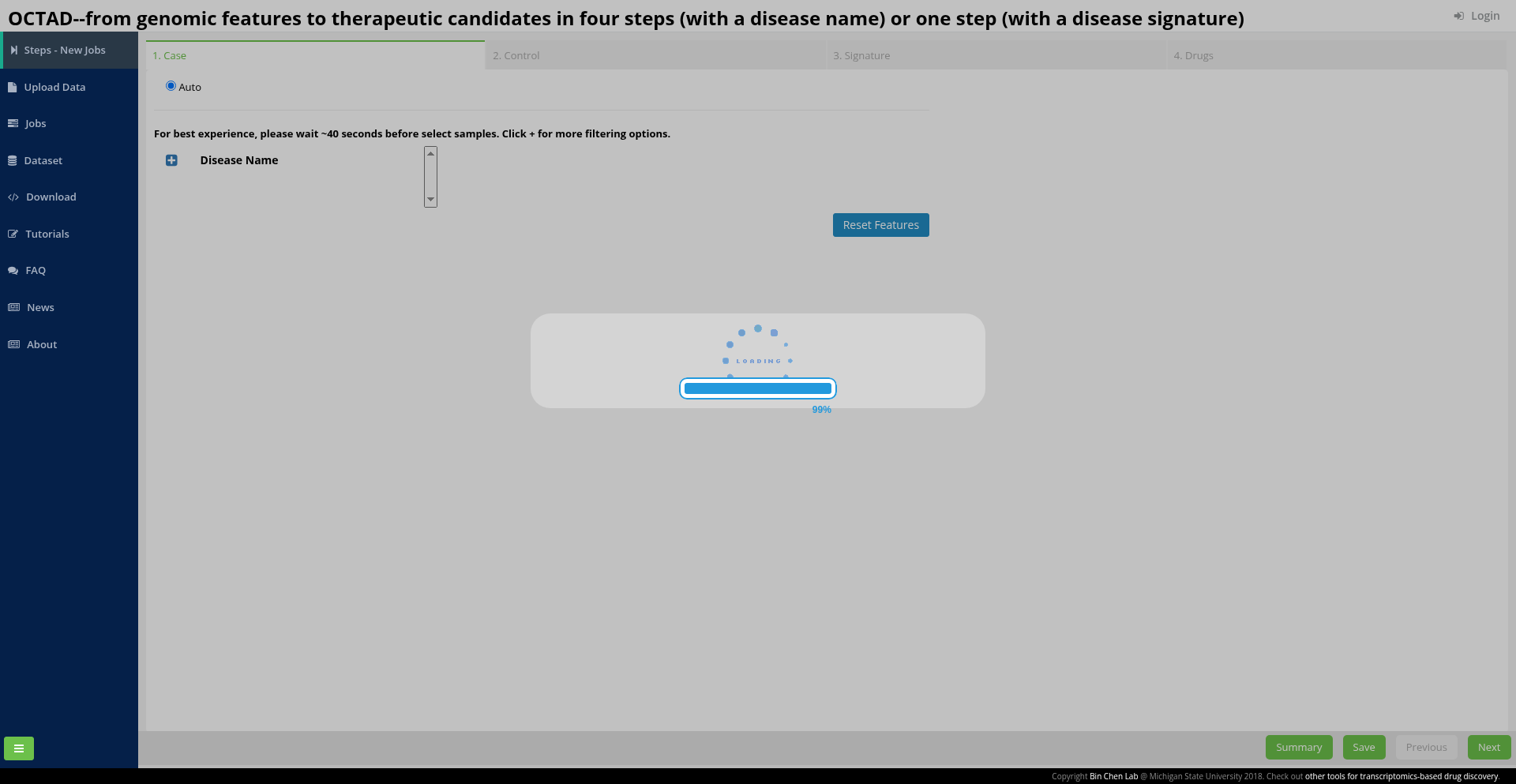 OCTAD: an open workspace for virtually screening therapeutics targeting ...