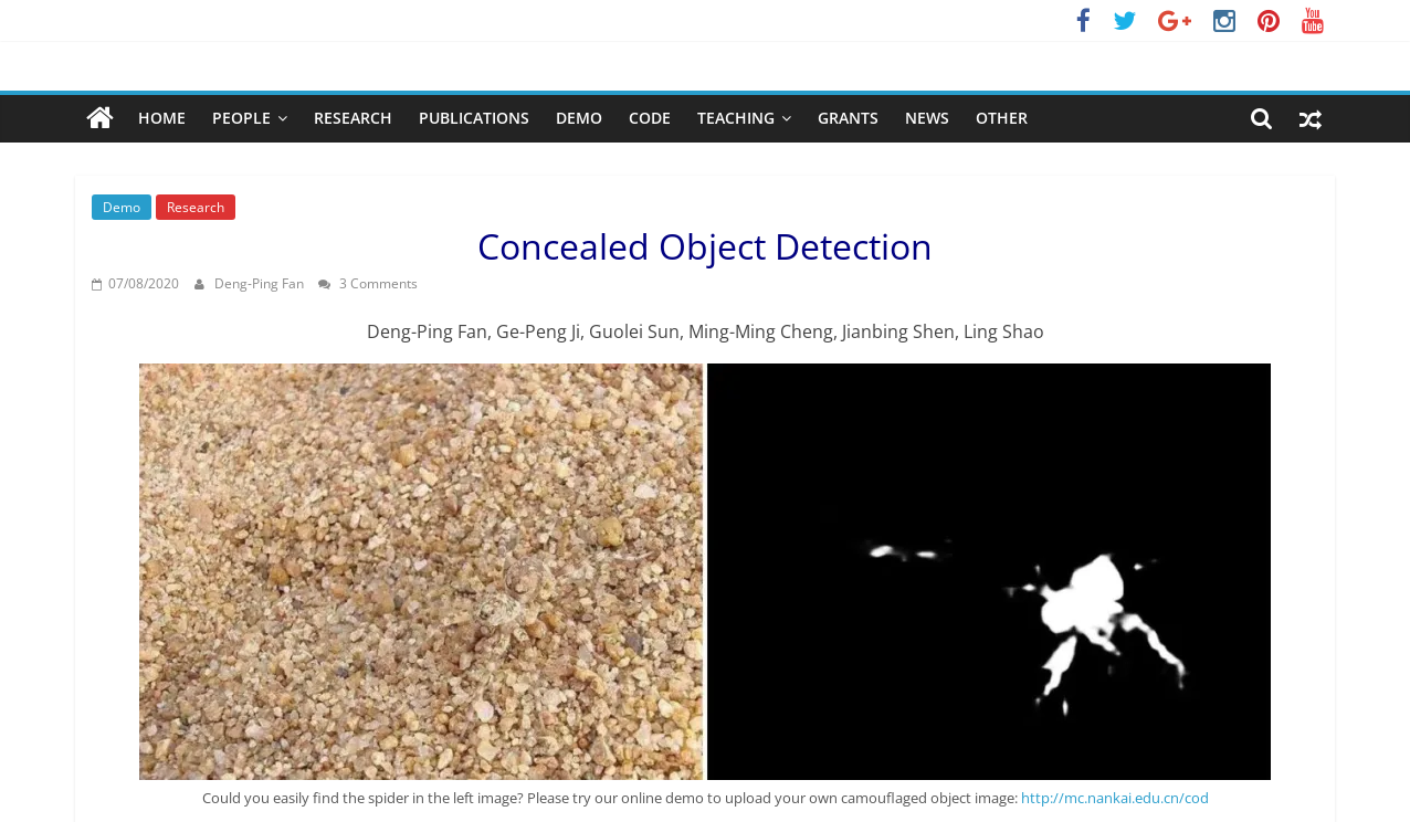 COD: Concealed Object Detection | BioTreasury